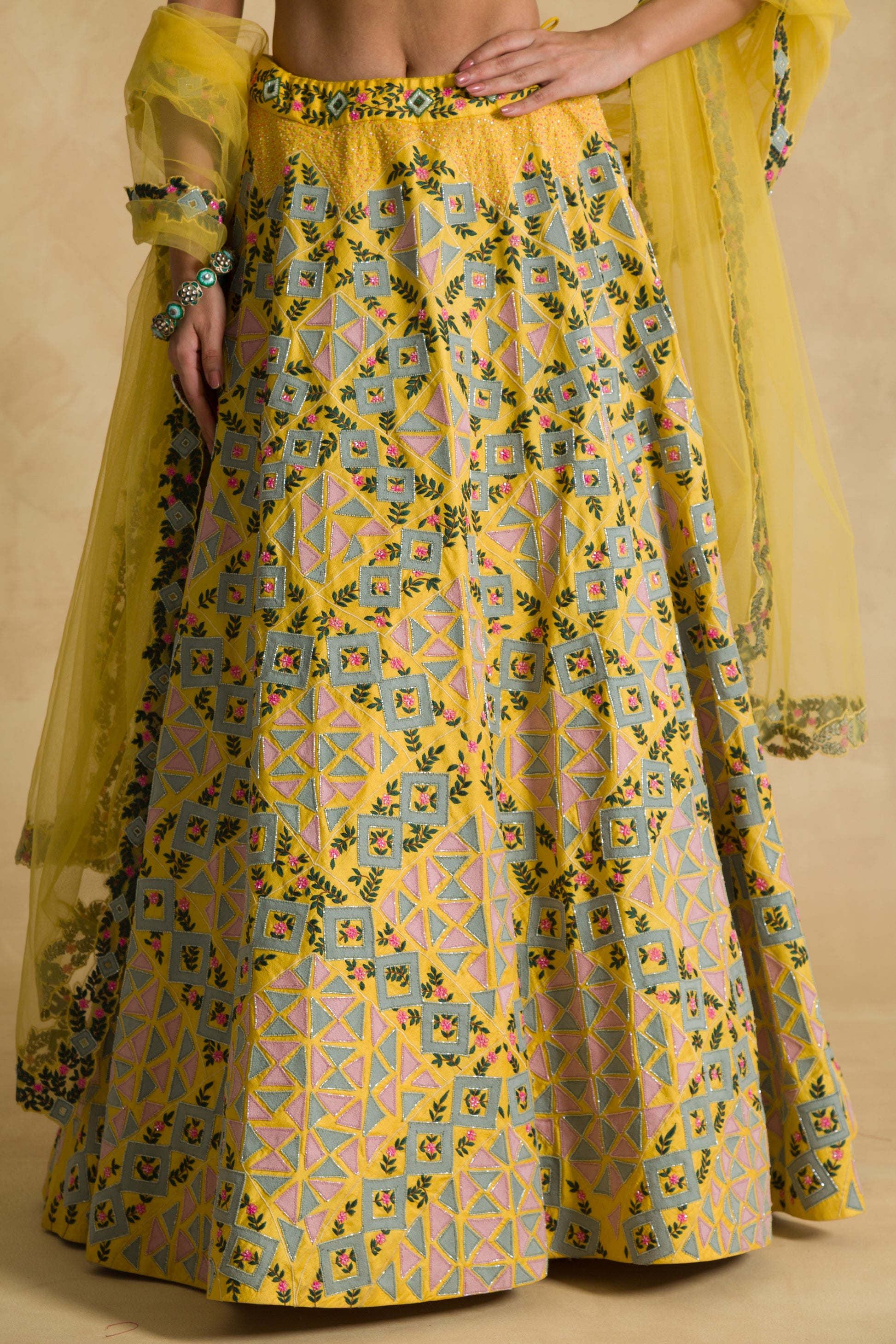 The Noor Lehenga - 91threads