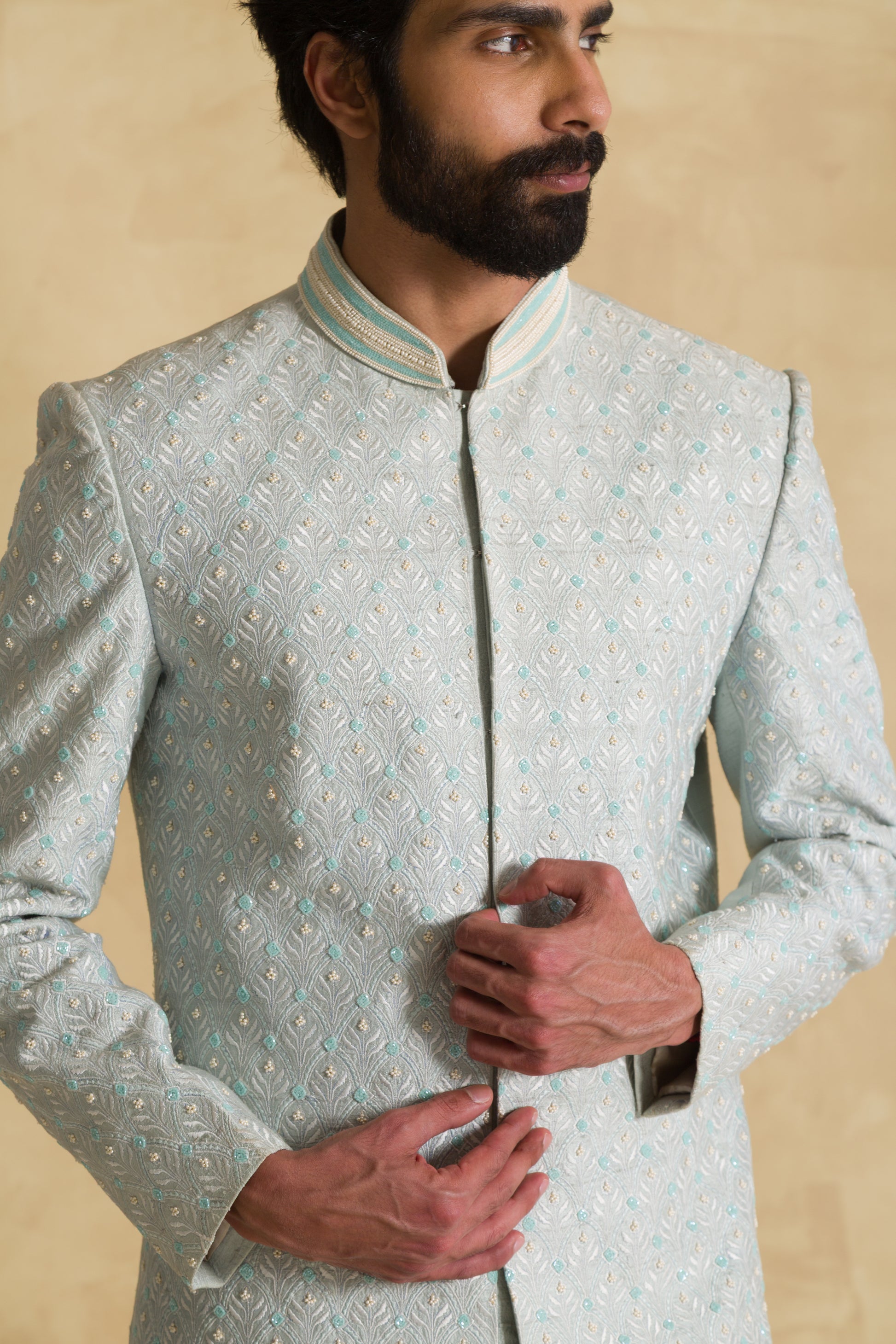 The Long Island Sherwani Suit - 91threads