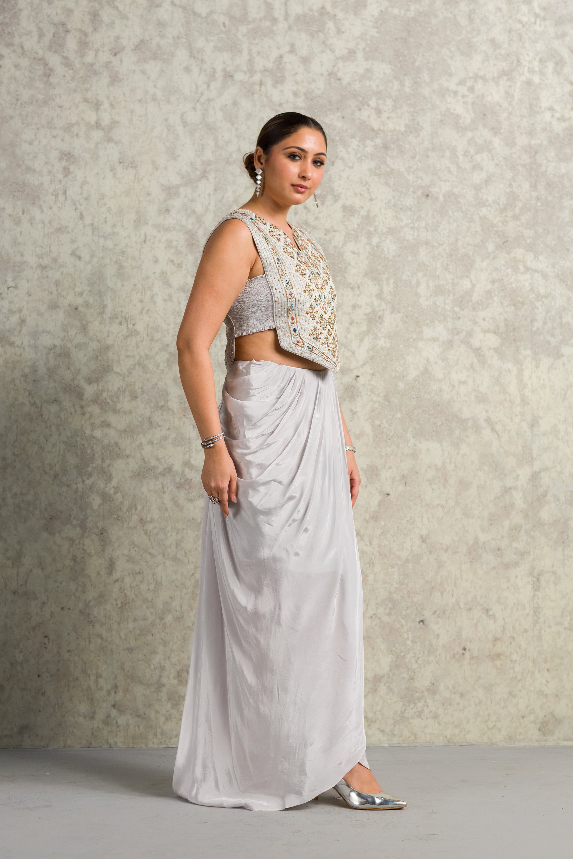 GREY SKIRT - 91threads