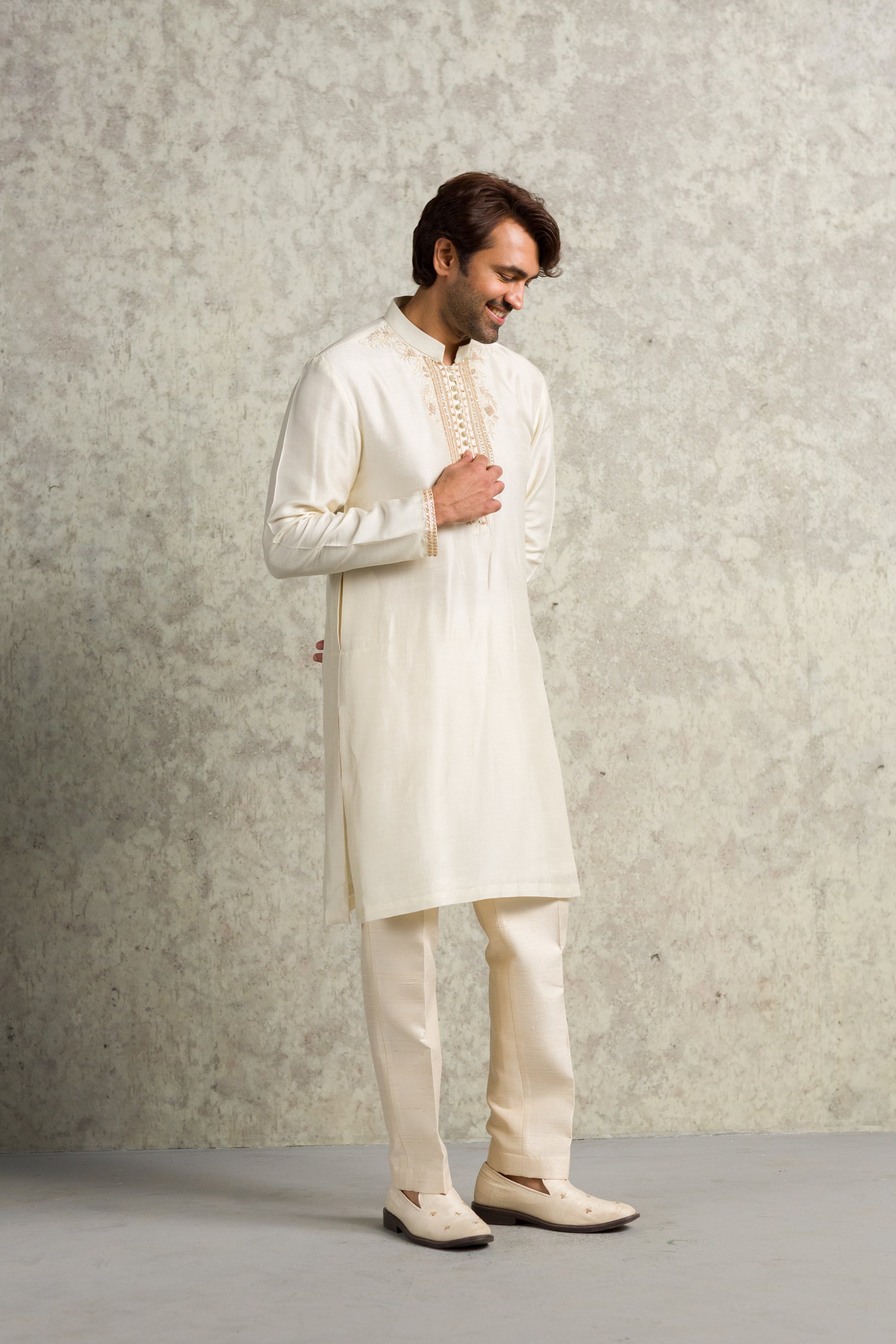 DUPION KURTA - 91threads