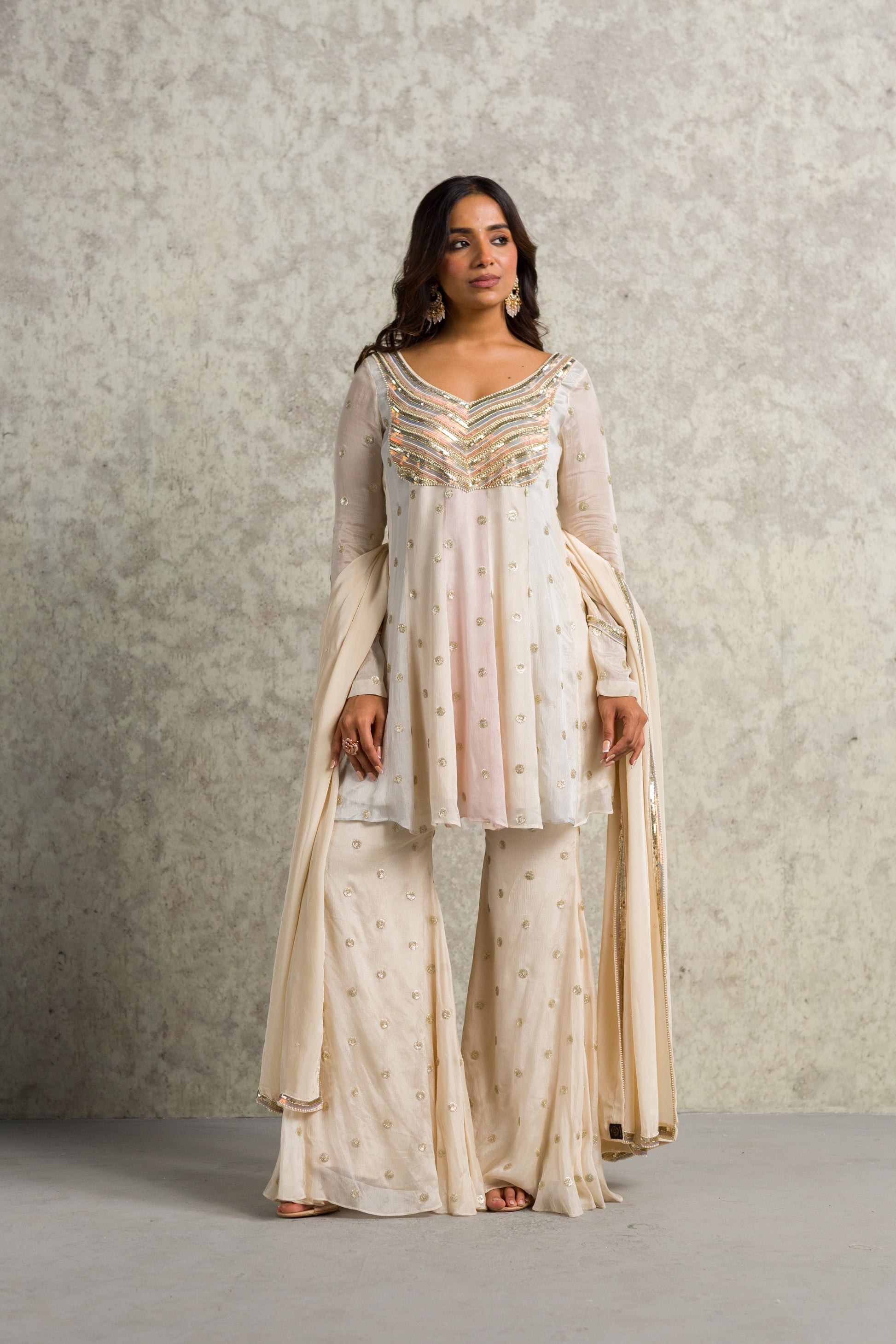 COLOUR PANEL DRESS - 91threads