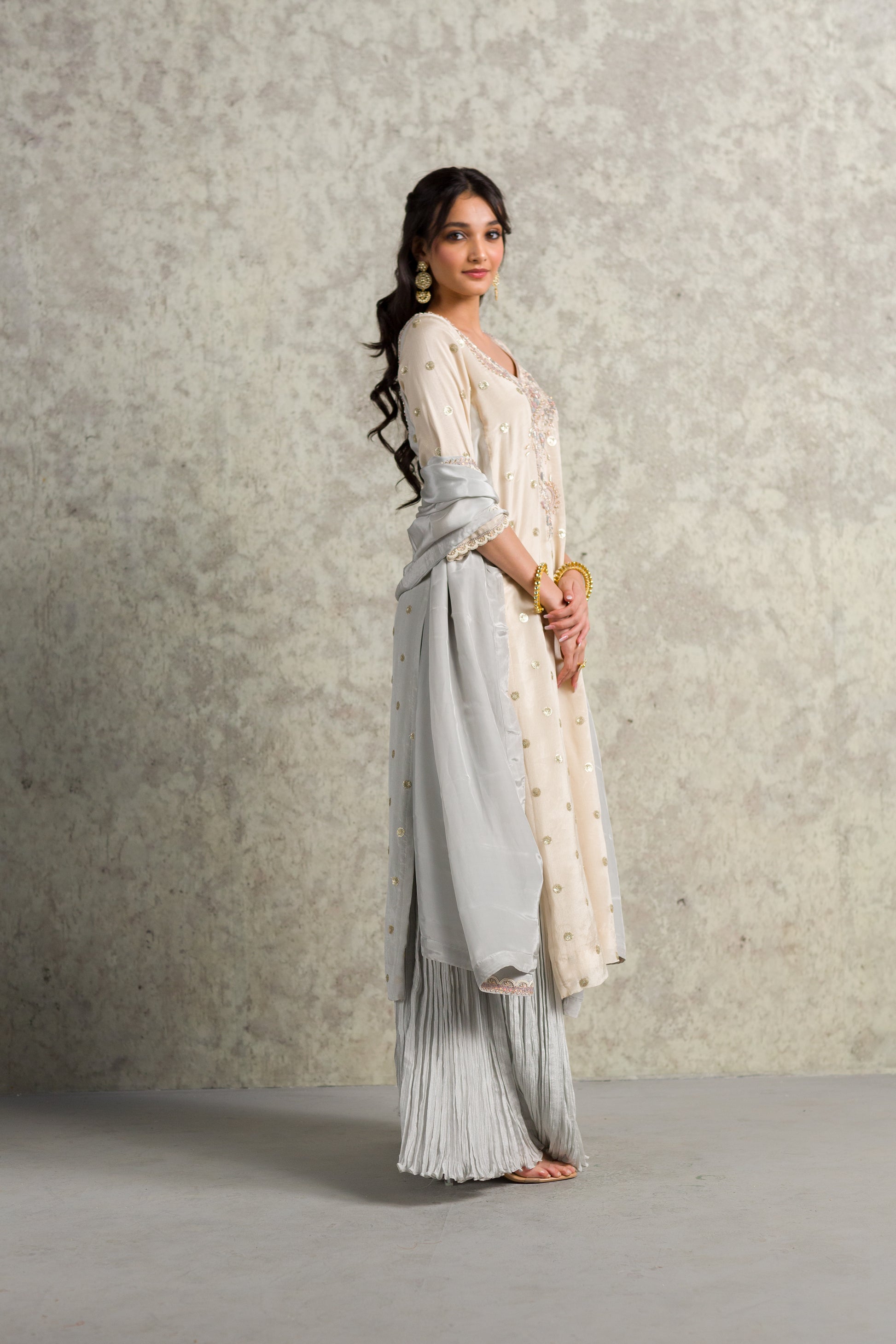 POLKA DOT PAKISTANI SET - 91threads