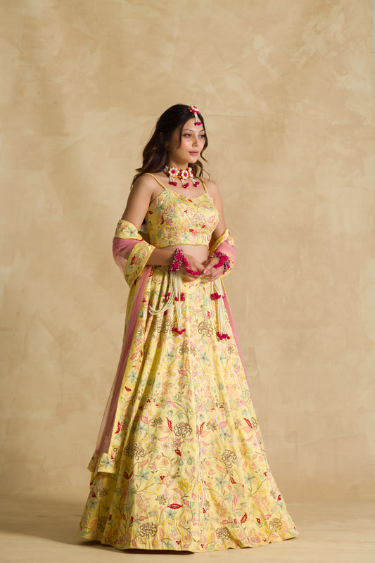 The Suvarna Lehenga - 91threads
