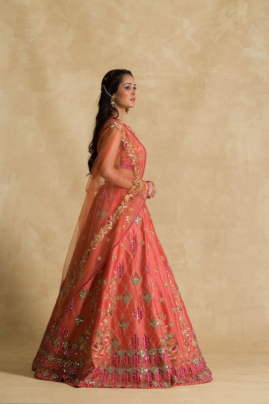 The Kimaya Lehenga - 91threads