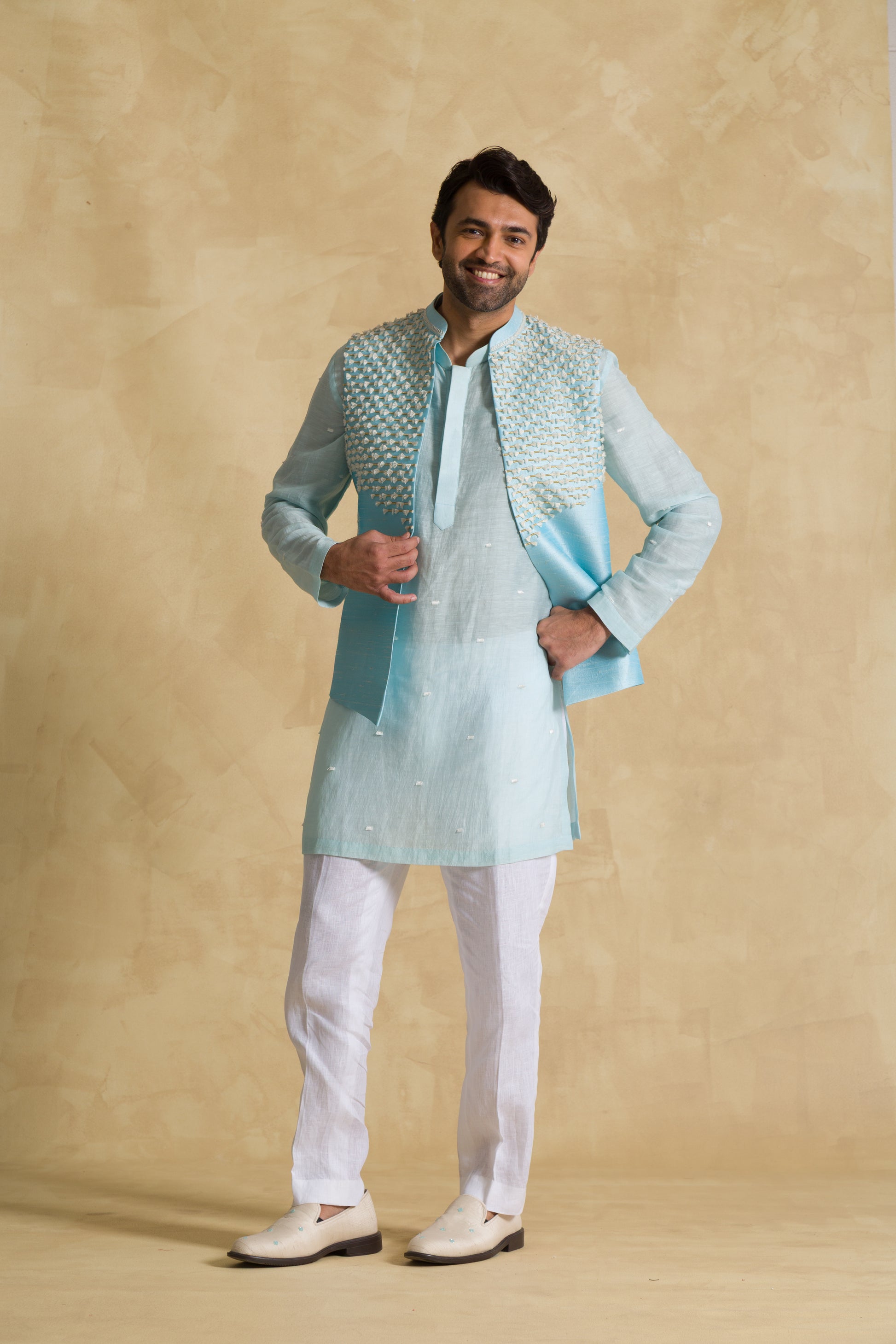 The Blue Lagoon Kurta Set - 91threads