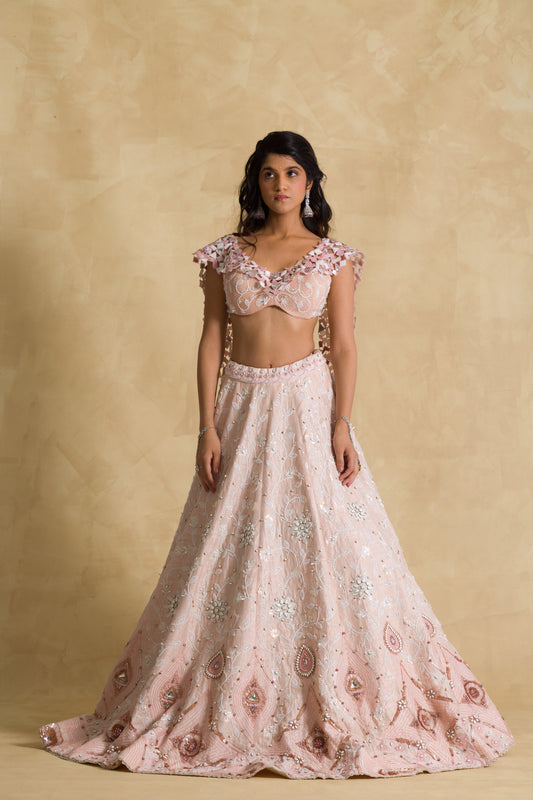 The Myra Lehenga - 91threads