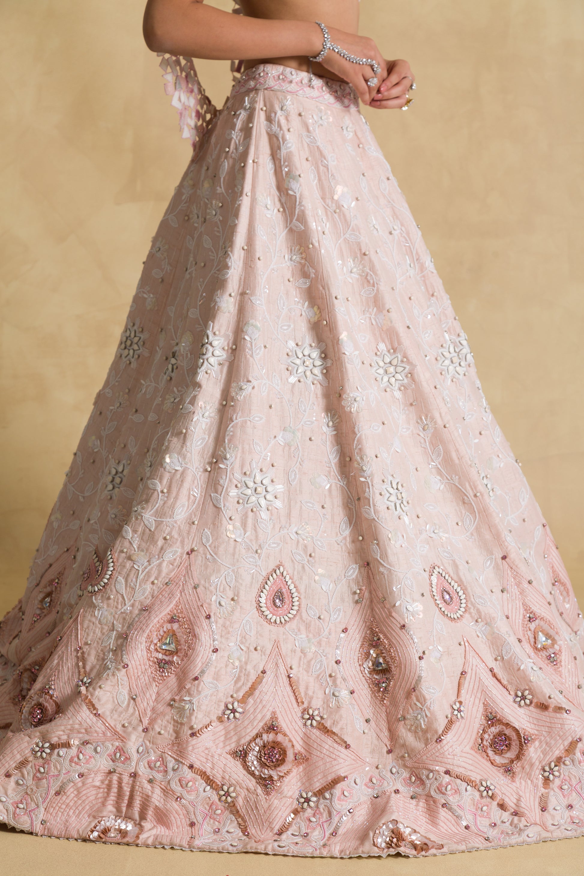 The Myra Lehenga - 91threads