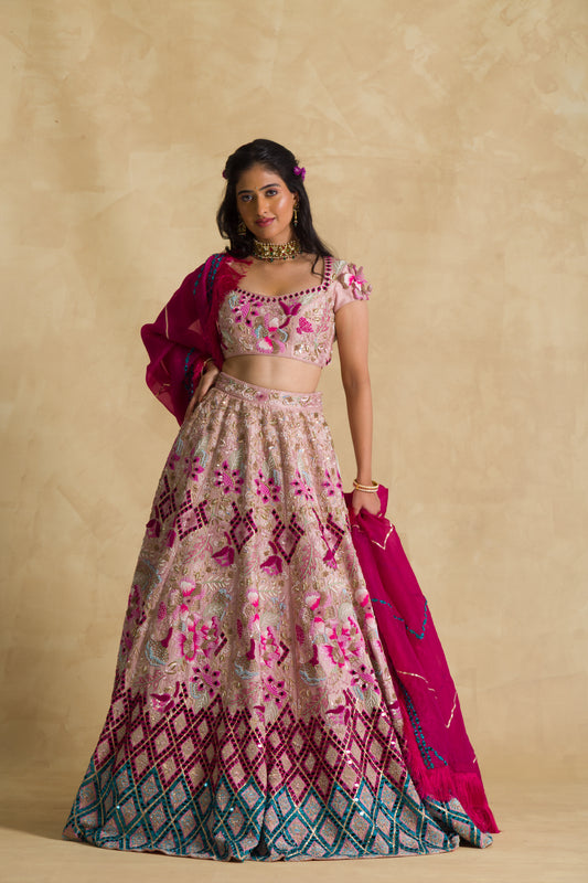 The Nalini Lehenga - 91threads