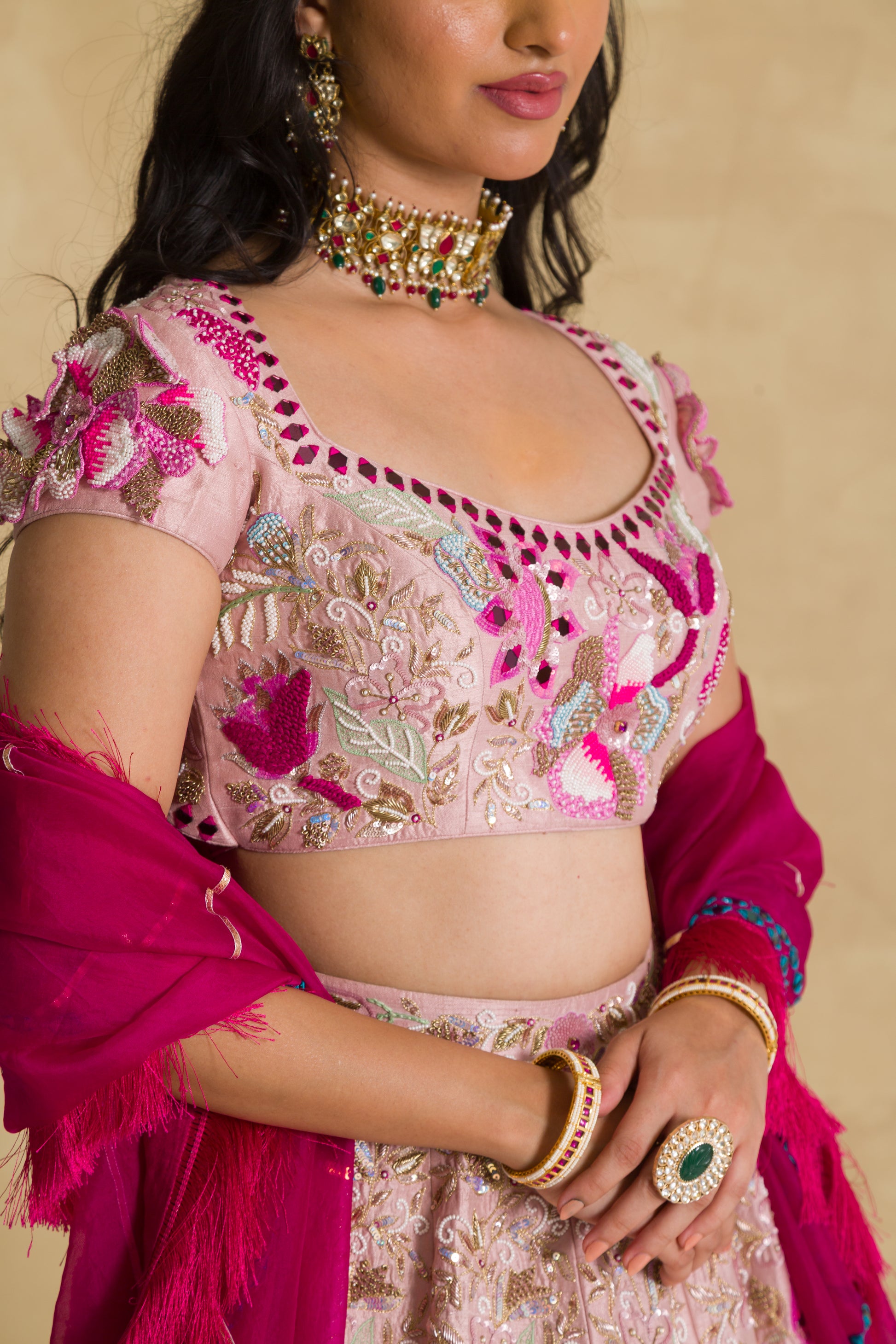 The Nalini Lehenga - 91threads