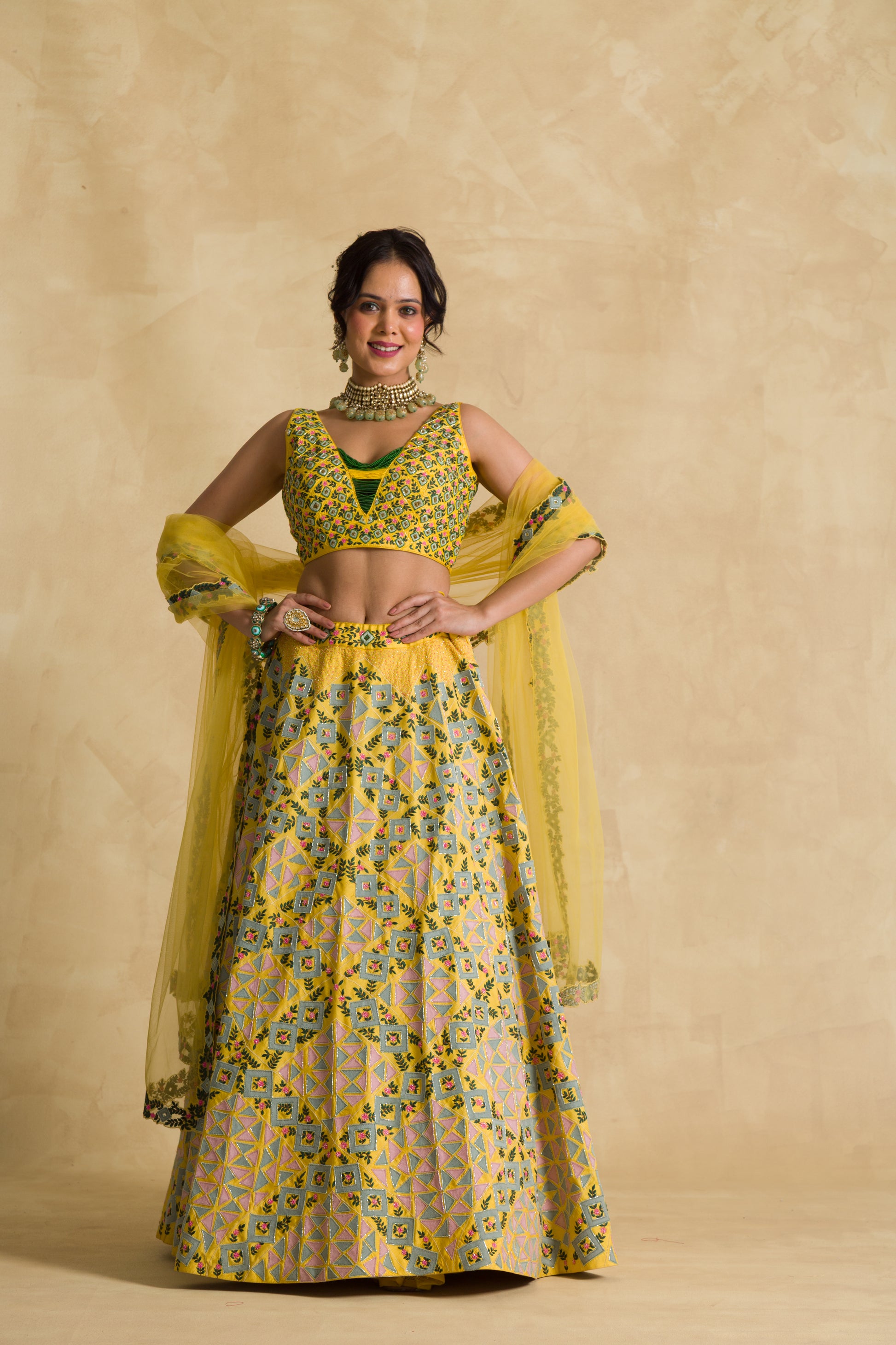 The Noor Lehenga - 91threads