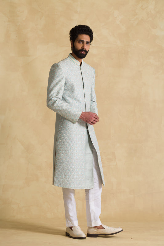 The Long Island Sherwani Suit - 91threads