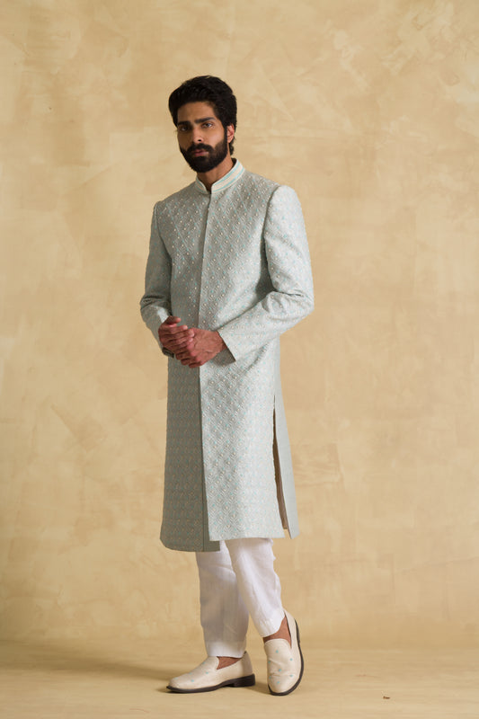 The Long Island Sherwani Suit - 91threads