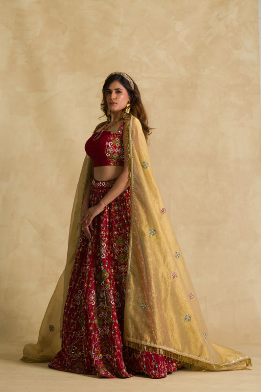 The Amrapali Lehenga - 91threads