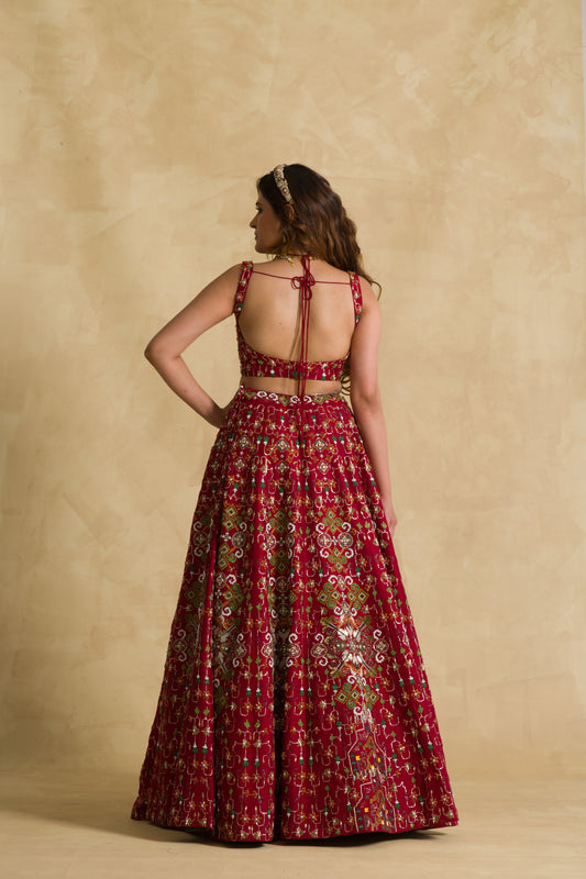The Amrapali Lehenga - 91threads