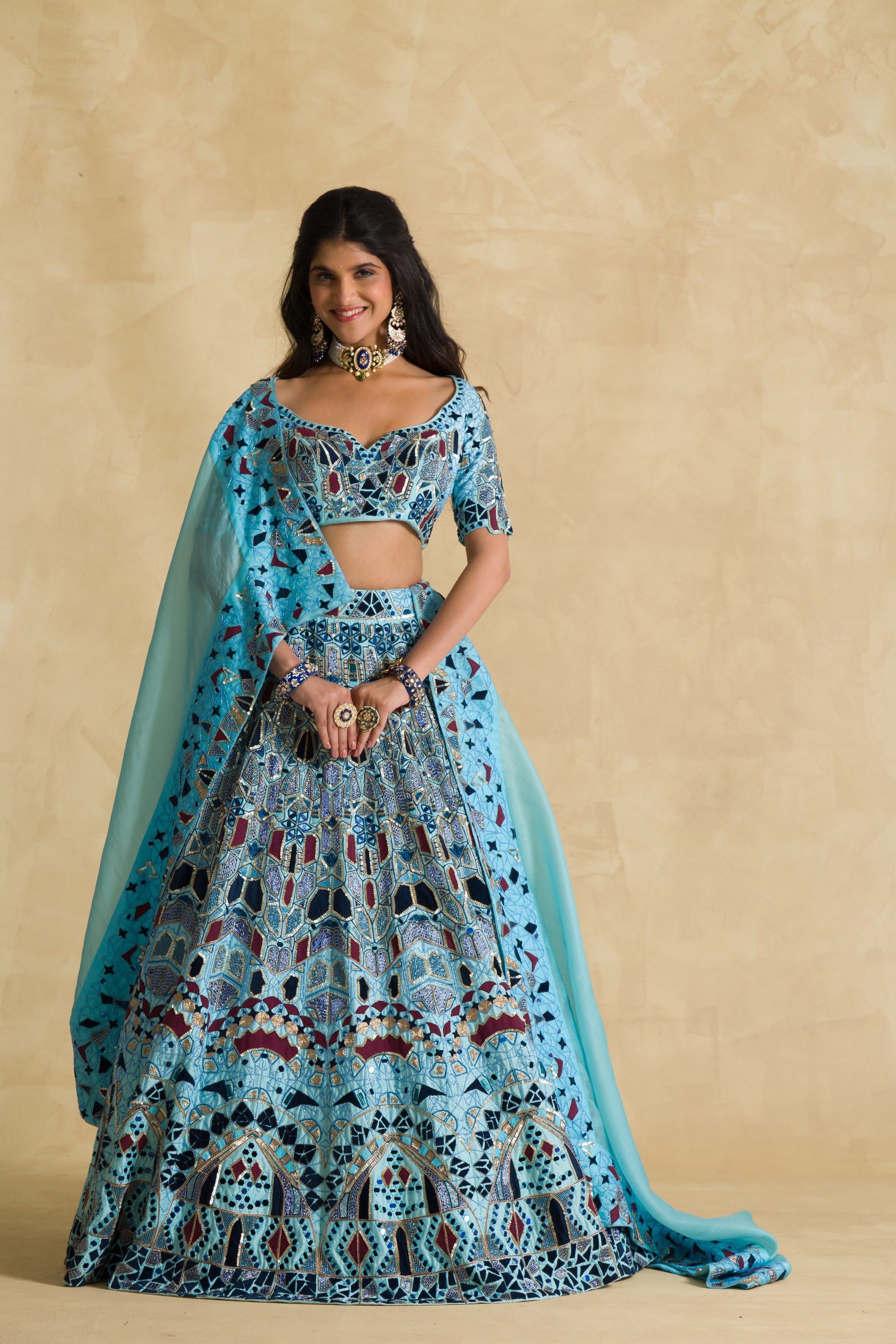 The Sitara Lehenga - 91threads