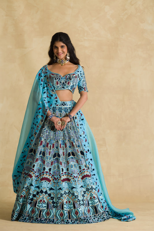 The Sitara Lehenga - 91threads