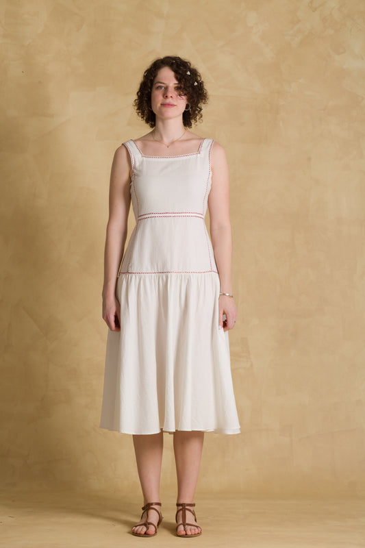 Hibiscus Belted Dress - 91threads