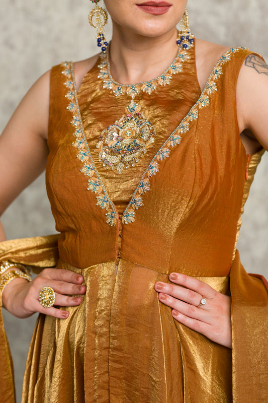 SCALOOP ANARKALI - 91threads