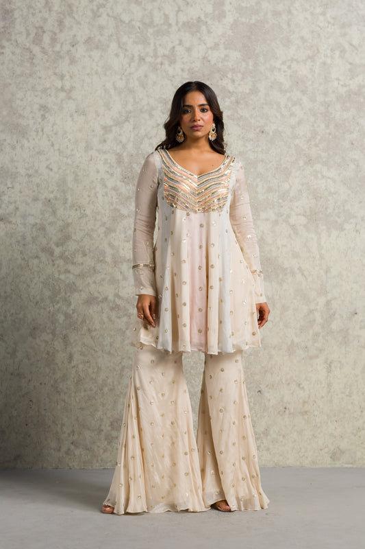 COLOUR PANEL DRESS - 91threads