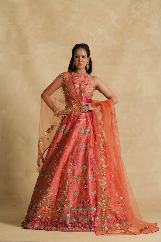 The Kimaya Lehenga - 91threads