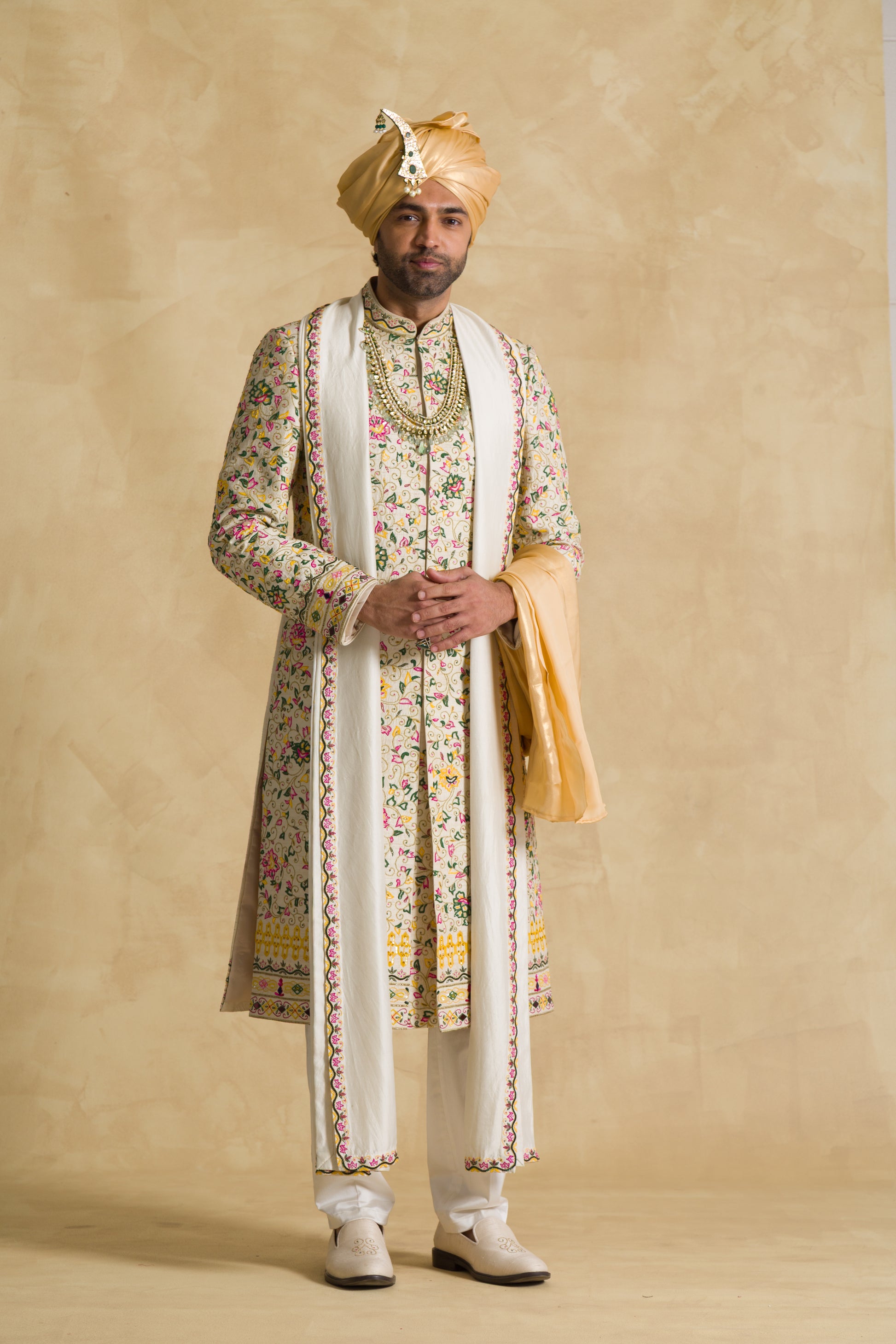 The Emperor Sherwani Suit - 91threads