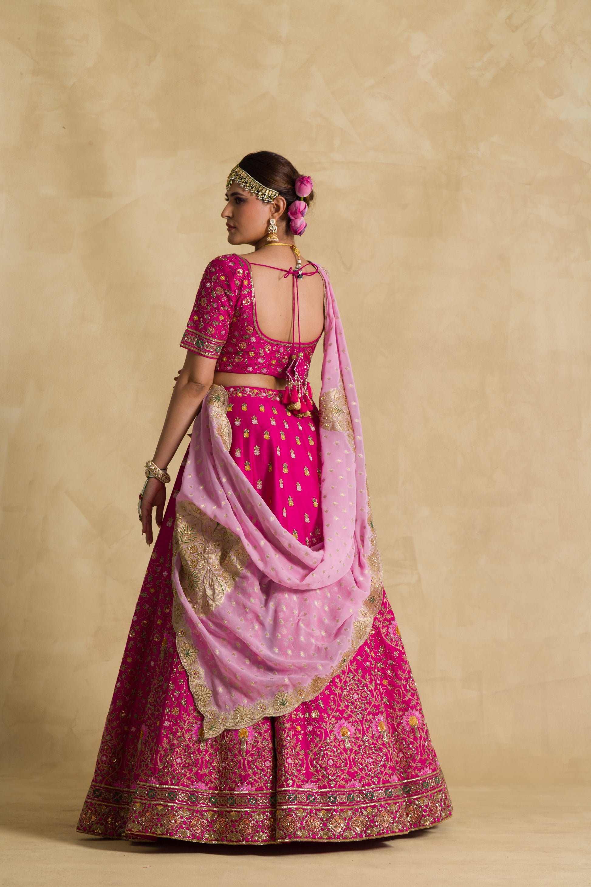 The Aradhya Lehenga - 91threads