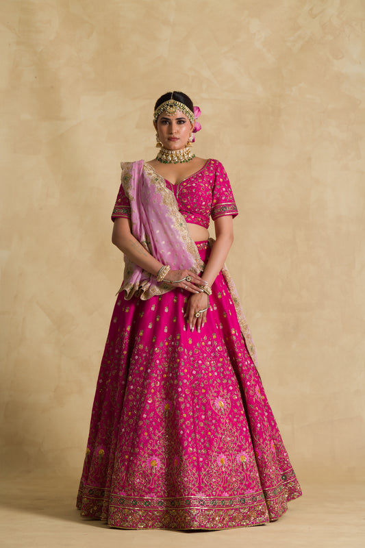 The Aradhya Lehenga - 91threads