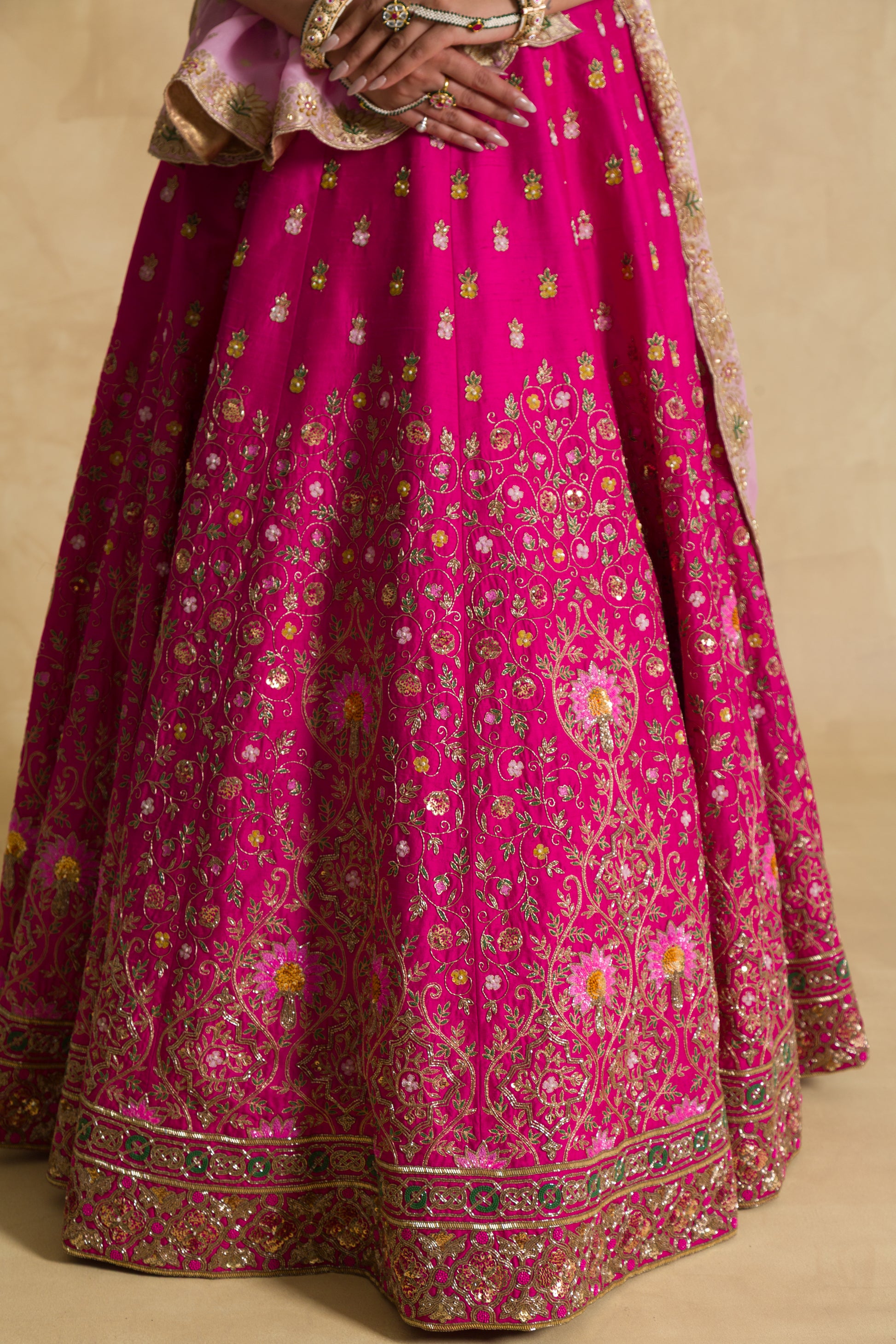 The Aradhya Lehenga - 91threads