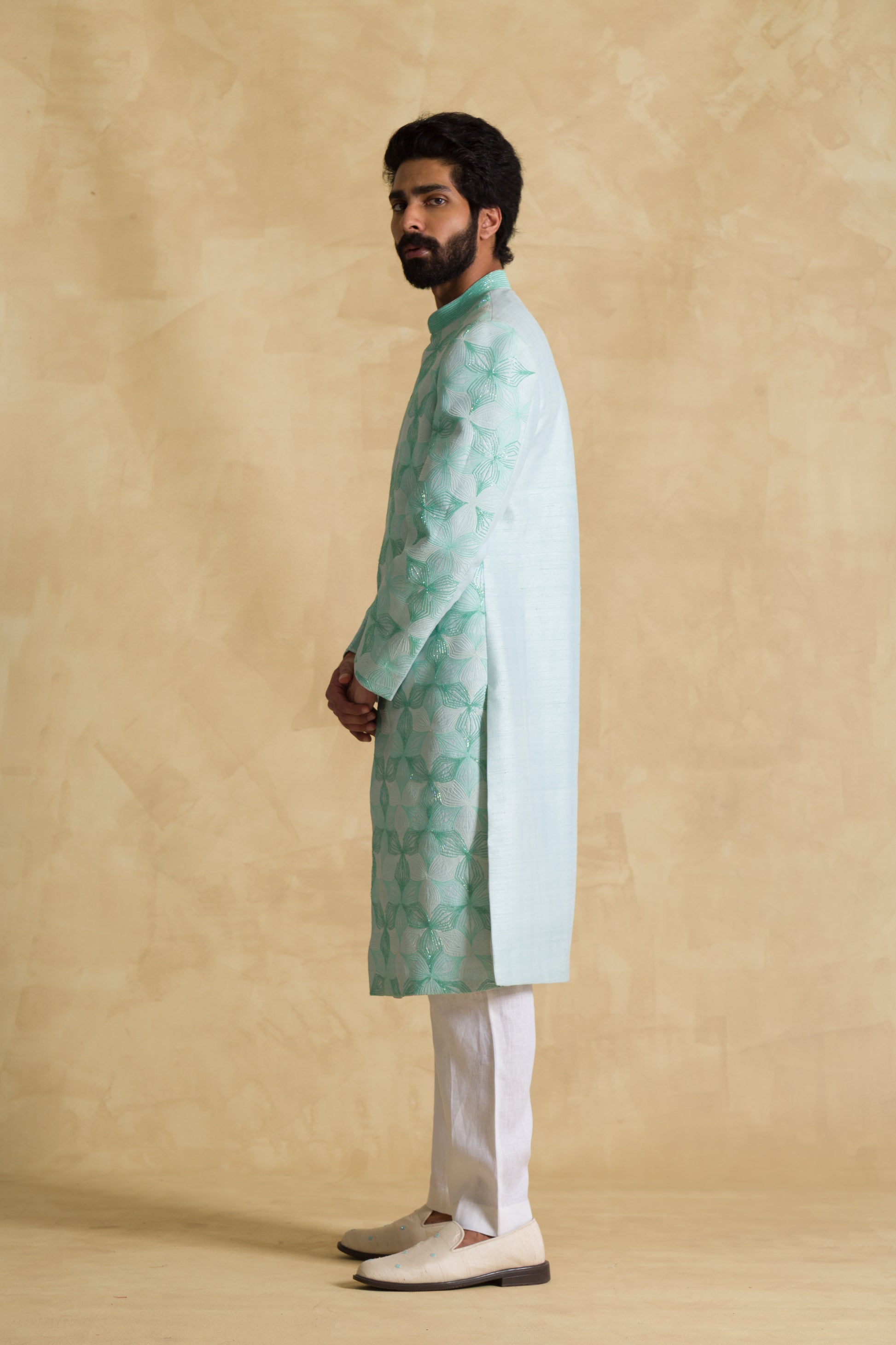 The Fern Sherwani Set - 91threads