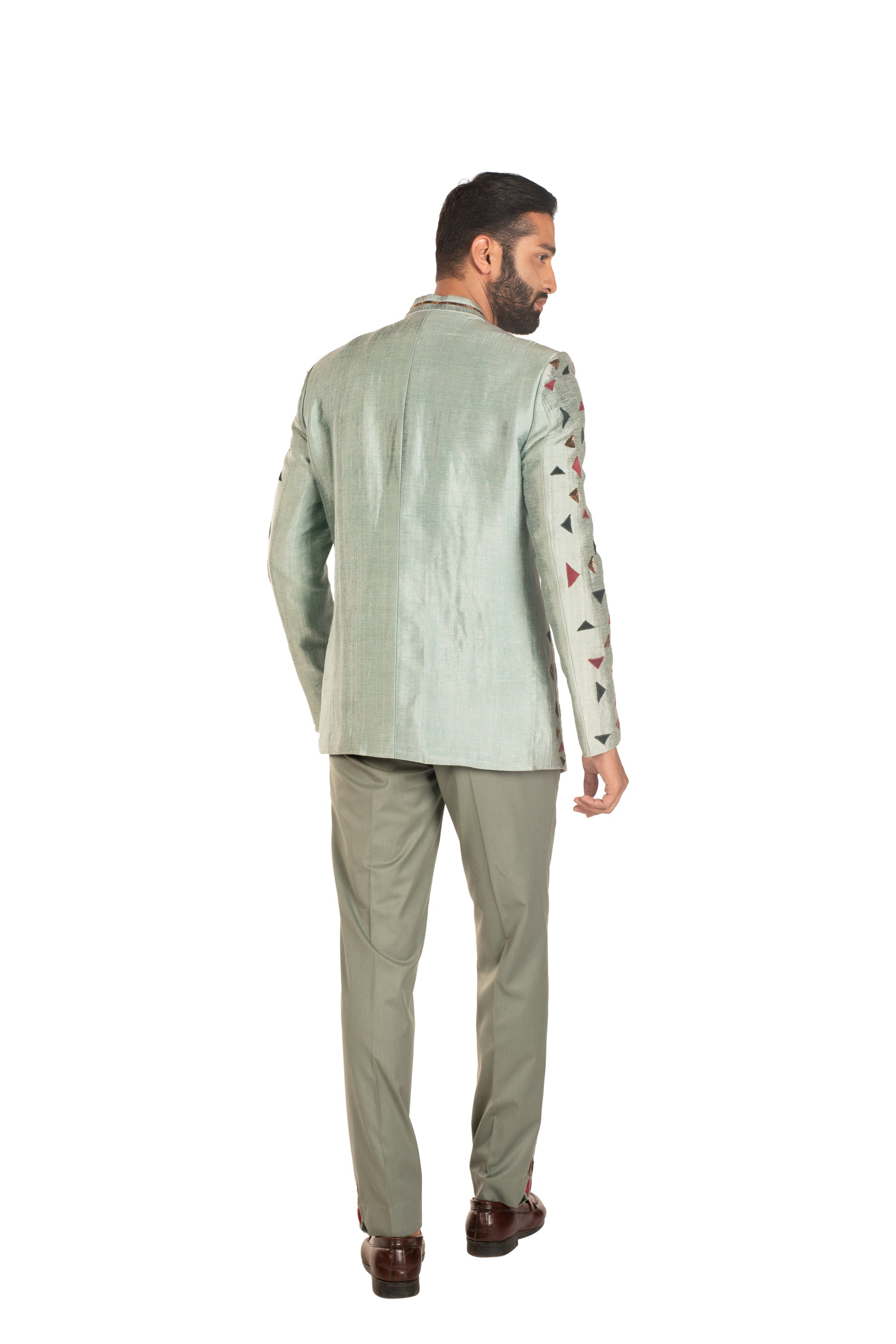 The Sage Pixel Jodhpuri Suit - 91threads